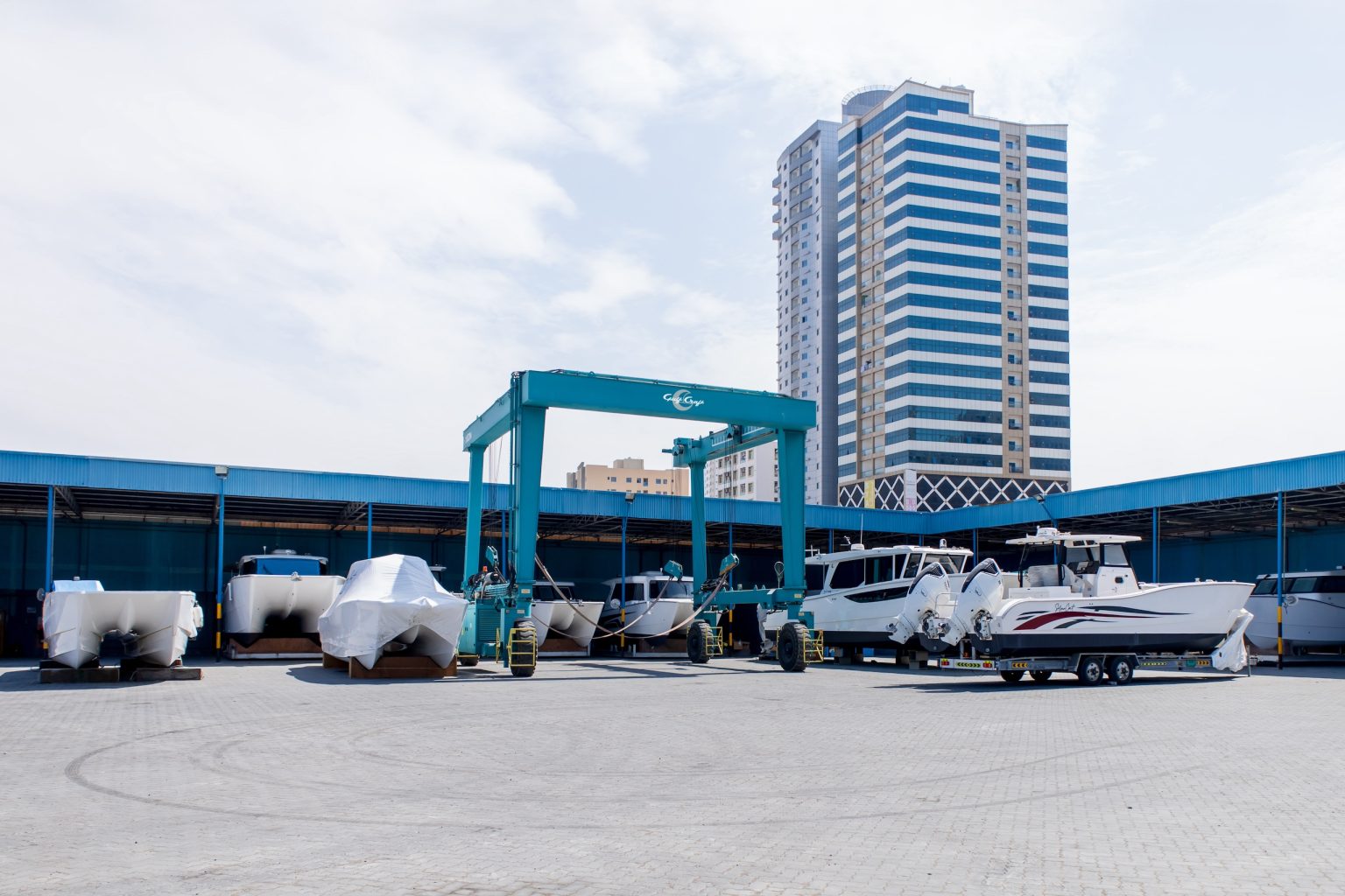 Gulf Craft’s new Ajman yard launches boats straight into Arabian Gulf
